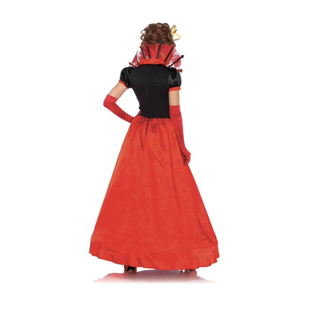 Deluxe Queen of Hearts Halloween Costume By Leg Avenue SIZE M DRESS ONLY - Picture 2 of 10